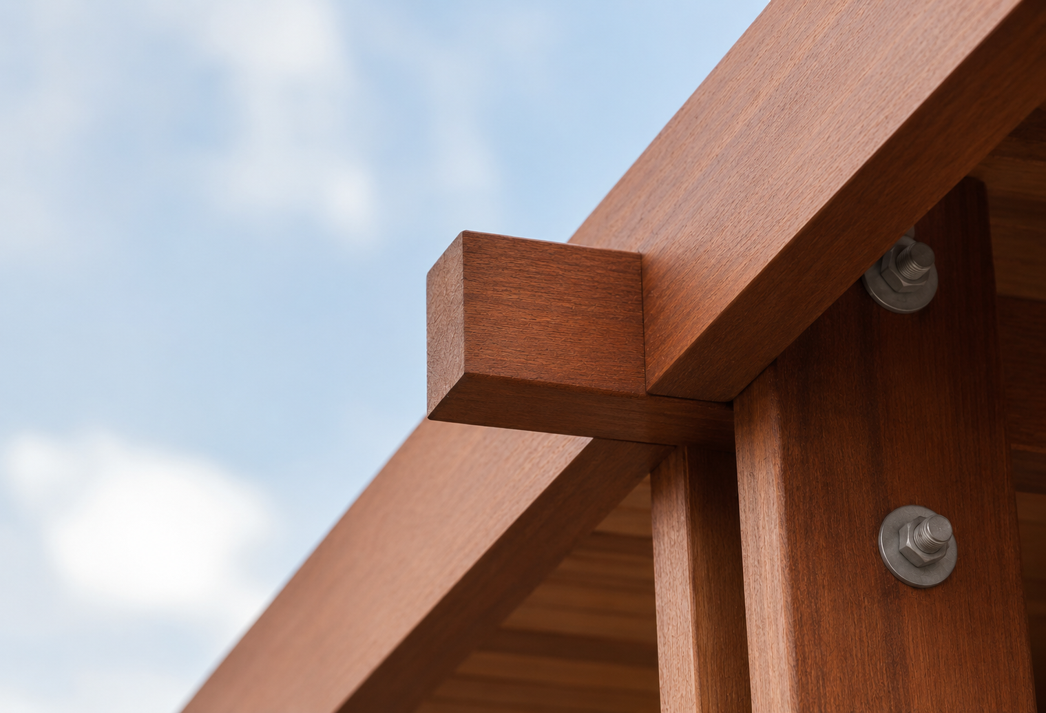Merbau hardwood components